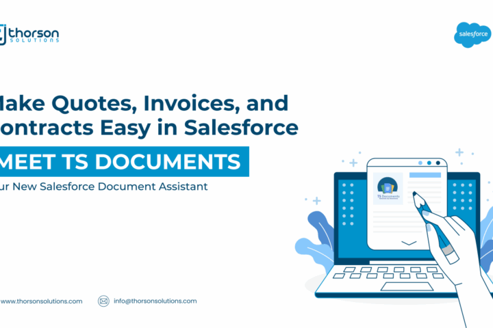 Make Quotes, Invoices, and Contracts Easy in Salesforce Meet TS Documents