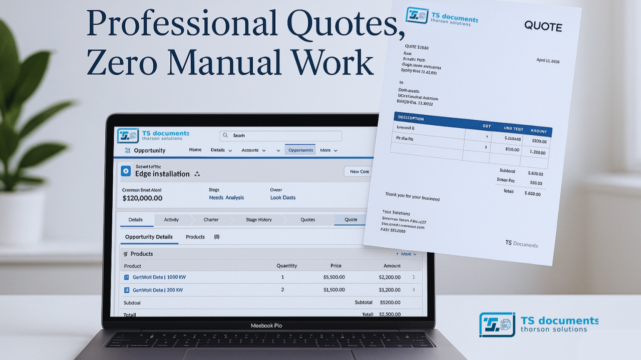 Automating Salesforce Quote Generation: A Step-by-Step Guide