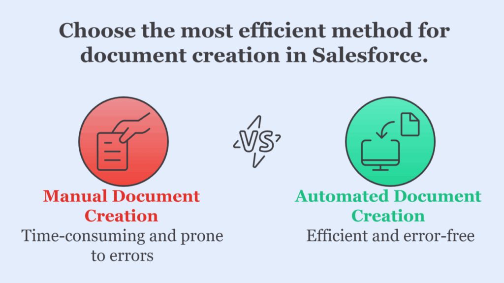 Why Salesforce Teams Waste Hours on Documents (And How to Fix It)
